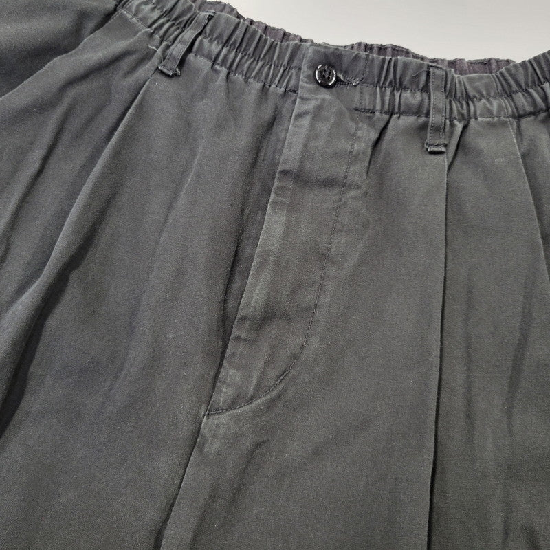 【中古品】【メンズ】 COOTIE PRODUCTIONS クーティー プロダクションズ 2-TUCK タック CROPPED PANTS クロップドパンツ ズボン ボトムス 153-260906-ya-05-izu サイズ：M カラー：ブラック 万代Net店