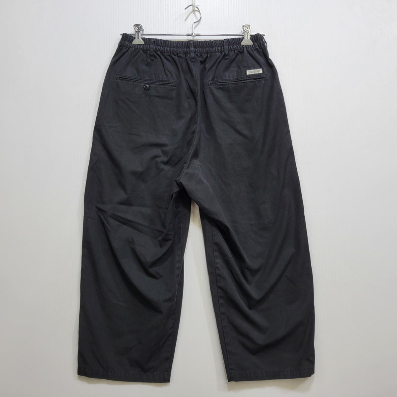 【中古品】【メンズ】 COOTIE PRODUCTIONS クーティー プロダクションズ 2-TUCK タック CROPPED PANTS クロップドパンツ ズボン ボトムス 153-260906-ya-05-izu サイズ：M カラー：ブラック 万代Net店
