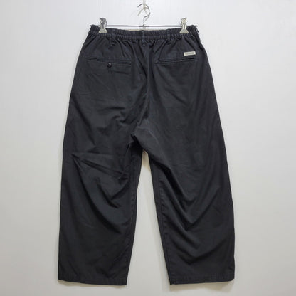 【中古品】【メンズ】 COOTIE PRODUCTIONS クーティー プロダクションズ 2-TUCK タック CROPPED PANTS クロップドパンツ ズボン ボトムス 153-260906-ya-05-izu サイズ：M カラー：ブラック 万代Net店