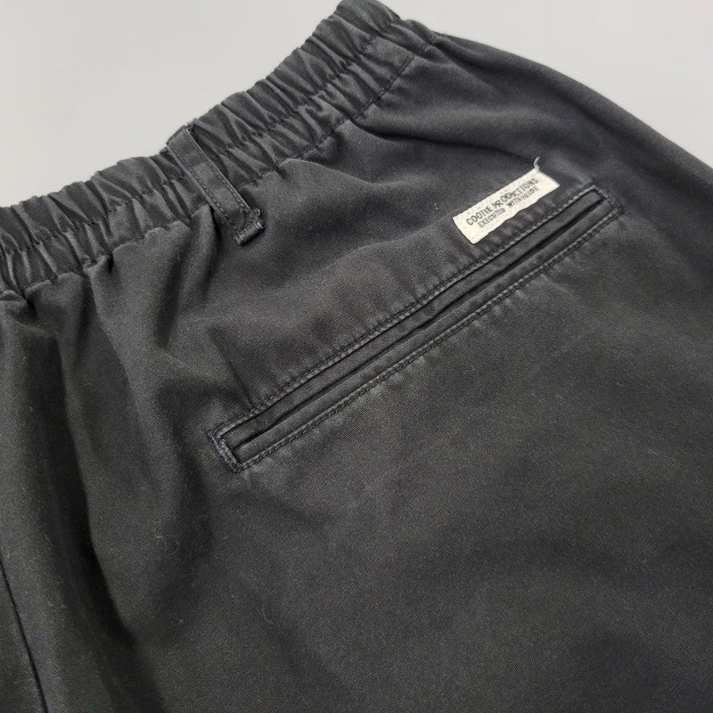 【中古品】【メンズ】 COOTIE PRODUCTIONS クーティー プロダクションズ 2-TUCK タック CROPPED PANTS クロップドパンツ ズボン ボトムス 153-260906-ya-05-izu サイズ：M カラー：ブラック 万代Net店