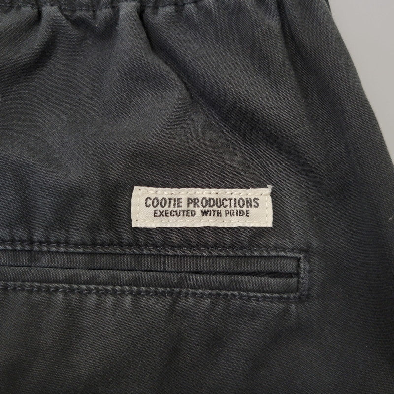【中古品】【メンズ】 COOTIE PRODUCTIONS クーティー プロダクションズ 2-TUCK タック CROPPED PANTS クロップドパンツ ズボン ボトムス 153-260906-ya-05-izu サイズ：M カラー：ブラック 万代Net店