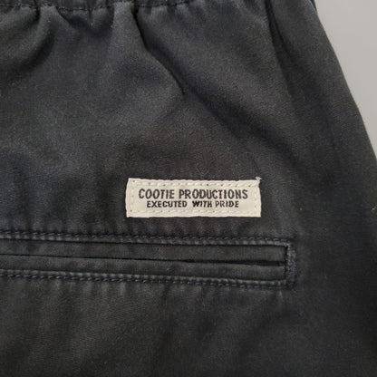 【中古品】【メンズ】 COOTIE PRODUCTIONS クーティー プロダクションズ 2-TUCK タック CROPPED PANTS クロップドパンツ ズボン ボトムス 153-260906-ya-05-izu サイズ：M カラー：ブラック 万代Net店