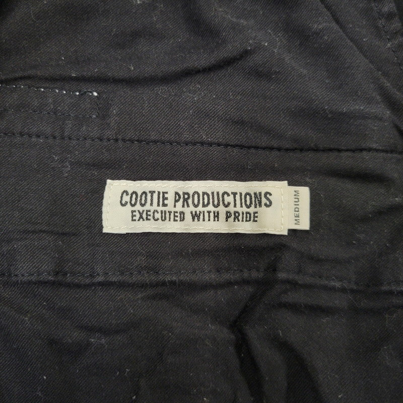【中古品】【メンズ】 COOTIE PRODUCTIONS クーティー プロダクションズ 2-TUCK タック CROPPED PANTS クロップドパンツ ズボン ボトムス 153-260906-ya-05-izu サイズ：M カラー：ブラック 万代Net店
