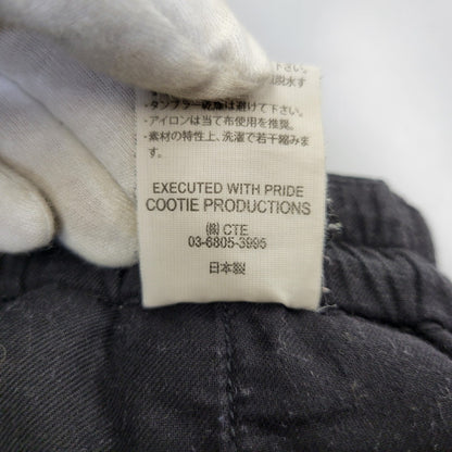 【中古品】【メンズ】 COOTIE PRODUCTIONS クーティー プロダクションズ 2-TUCK タック CROPPED PANTS クロップドパンツ ズボン ボトムス 153-260906-ya-05-izu サイズ：M カラー：ブラック 万代Net店