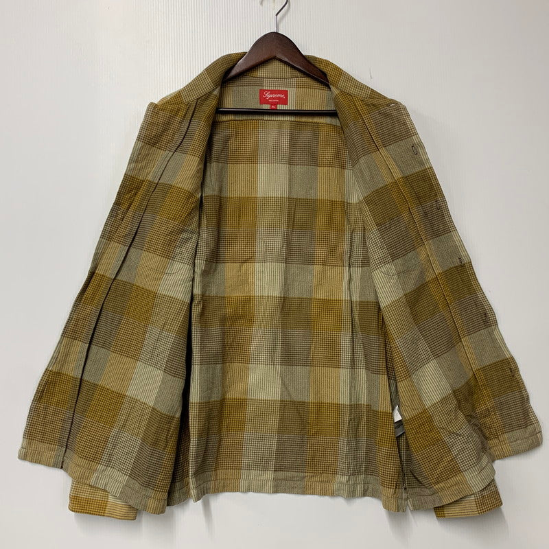 【中古品】【メンズ】 SUPREME シュプリーム 21AW PLAID FLANNEL SHIRT プレイド フランネル シャツ トップス 長袖 149-260825-cs-02-izu サイズ：XL カラー：マルチ 万代Net店