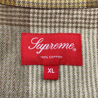 【中古品】【メンズ】 SUPREME シュプリーム 21AW PLAID FLANNEL SHIRT プレイド フランネル シャツ トップス 長袖 149-260825-cs-02-izu サイズ：XL カラー：マルチ 万代Net店