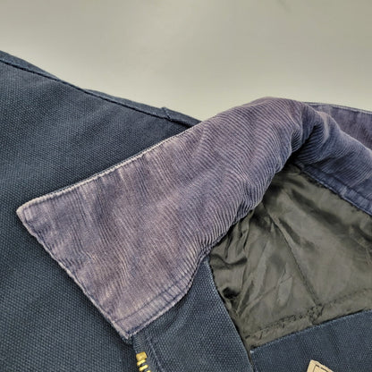 【現状渡し品】【メンズ】 COLORADO TIMBERLINE コロラド・ティンバーライン 90S CORDUROY COLLAR DUCK JACKET コーデュロイ カラー ダック ジャケット アウター 146-260906-ya-02-izu サイズ：3XL カラー：ネイビー 万代Net店