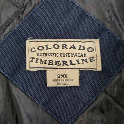 【現状渡し品】【メンズ】 COLORADO TIMBERLINE コロラド・ティンバーライン 90S CORDUROY COLLAR DUCK JACKET コーデュロイ カラー ダック ジャケット アウター 146-260906-ya-02-izu サイズ：3XL カラー：ネイビー 万代Net店