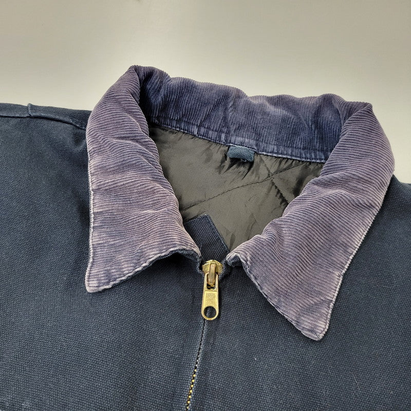 【現状渡し品】【メンズ】 COLORADO TIMBERLINE コロラド・ティンバーライン 90S CORDUROY COLLAR DUCK JACKET コーデュロイ カラー ダック ジャケット アウター 146-260906-ya-02-izu サイズ：3XL カラー：ネイビー 万代Net店