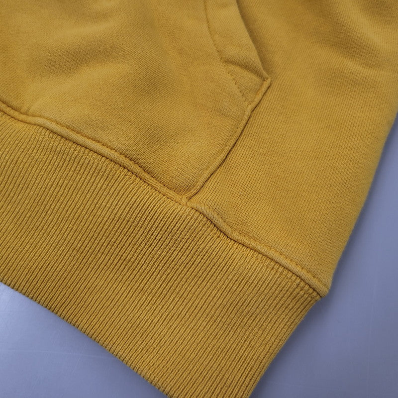 【中古品】【メンズ】 STUSSY ステューシー 218108 CARE HOODIE ケア フーディー トップス 長袖 142-260906-ya-01-izu サイズ：S カラー：マスタード 万代Net店