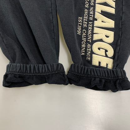【中古品】【メンズ】 XLARGE エクストララージ 101243031016 CHENILLE LOGO SWEAT PANTS シェニール ロゴ スウェット パンツ ボトムス ズボン 153-260825-cs-08-izu サイズ：XL カラー：ブラック 万代Net店