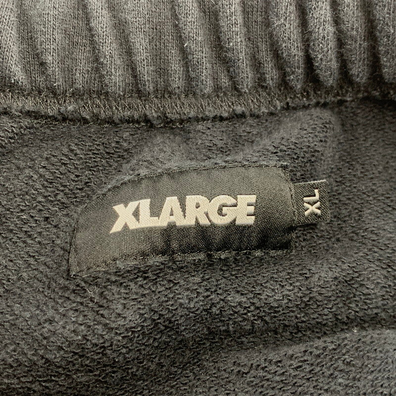 【中古品】【メンズ】 XLARGE エクストララージ 101243031016 CHENILLE LOGO SWEAT PANTS シェニール ロゴ スウェット パンツ ボトムス ズボン 153-260825-cs-08-izu サイズ：XL カラー：ブラック 万代Net店
