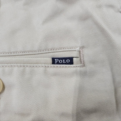 【中古品】【メンズ】 POLO BY RALPH LAUREN ポロバイラルフローレン 90S 2-TUCK タック CHINO PANTS チノ パンツ ズボン ボトムス 157-260906-ya-04-izu サイズ：34/32 カラー：ベージュ 万代Net店