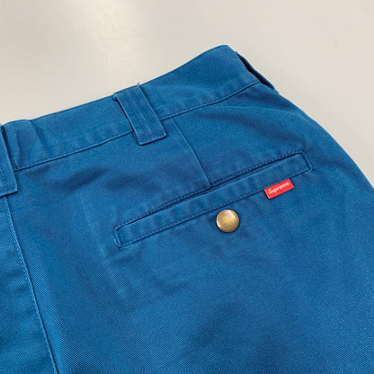 【中古品】【メンズ】 SUPREME シュプリーム WORK PANT ワーク パンツ ボトムス ズボン 149-260825-cs-03-izu サイズ：30 カラー：ブルー系 万代Net店