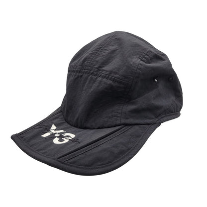 【中古品】【メンズ/レディース】 Y-3 ワイスリー DY9350 FOLDABLE CAP フォルダブル キャップ 帽子 185-260831-cs-15-izu サイズ：OFSA カラー：ブラック 万代Net店