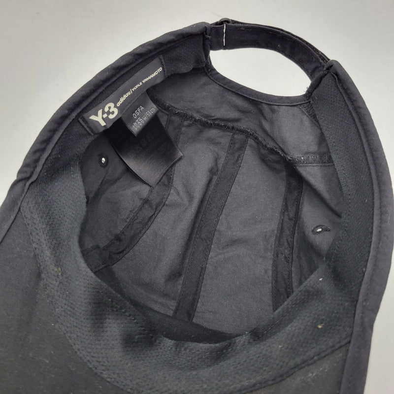 【中古品】【メンズ/レディース】 Y-3 ワイスリー DY9350 FOLDABLE CAP フォルダブル キャップ 帽子 185-260831-cs-15-izu サイズ：OFSA カラー：ブラック 万代Net店