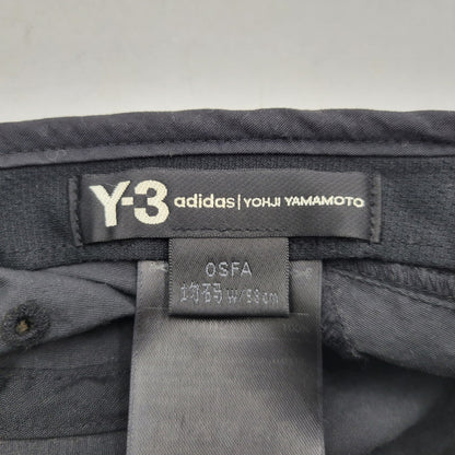 【中古品】【メンズ/レディース】 Y-3 ワイスリー DY9350 FOLDABLE CAP フォルダブル キャップ 帽子 185-260831-cs-15-izu サイズ：OFSA カラー：ブラック 万代Net店