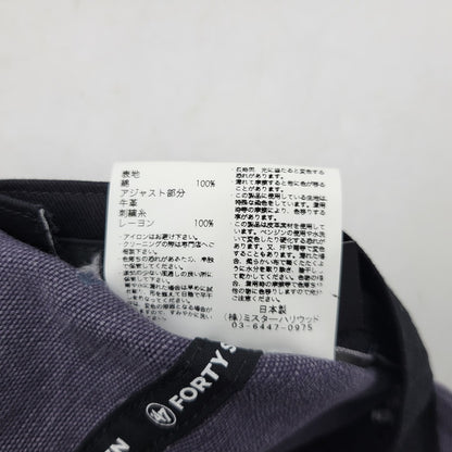 【中古品】【メンズ/レディース】 N.HOOLYWOOD エヌハリウッド×47’BRAND フォーティーセブンブランド 2221-AC02 6PANEL CAP 6パネル キャップ 帽子 185-260831-cs-16-izu サイズ：ONE カラー：CHARCOAL 万代Net店