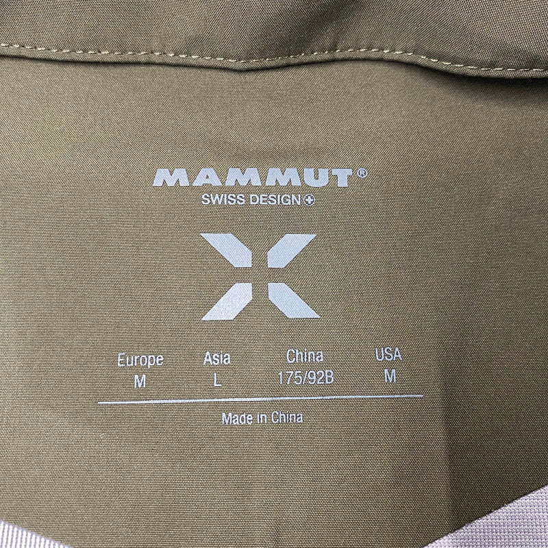 【中古品】【メンズ】 MAMMUT マムート 1010-26700 SEON 3 IN 1 HS HOODED COAT AF ハードシェル フーデッド コート アジアンフィット アウター 144-260827-yn-11-izu サイズ：L カラー：カーキ 万代Net店