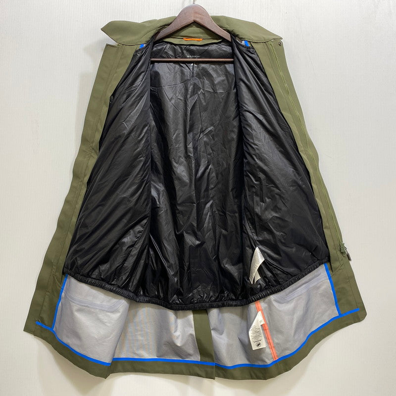 【中古品】【メンズ】 MAMMUT マムート 1010-26700 SEON 3 IN 1 HS HOODED COAT AF ハードシェル フーデッド コート アジアンフィット アウター 144-260827-yn-11-izu サイズ：L カラー：カーキ 万代Net店