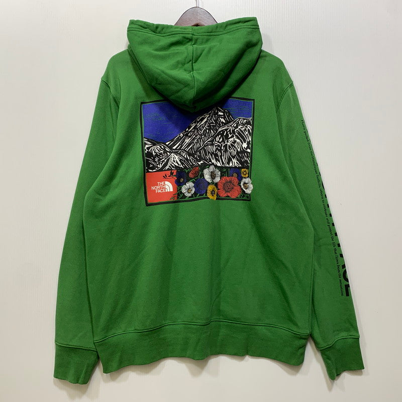 【中古品】【メンズ】 THE NORTH FACE ザ・ノースフェイス NT02033R HIMALAYAN BOTTLE SOURCE PULLOVER HOODIE ヒマラヤン ボトル ソース プルオーバー フーディー トップス 長袖 144-260905-cs-25-izu サイズ：ASIA XL カラー：グリーン 万代Net店