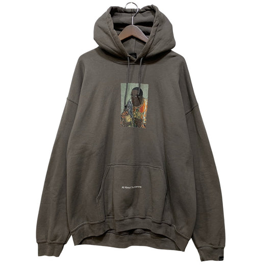 【中古品】【メンズ】 APPLEBUM アップルバム 浮世絵 HOODIE フーディー パーカー トップス 142-260827-yn-01-izu サイズ：XL カラー：チャコールグレー 万代Net店