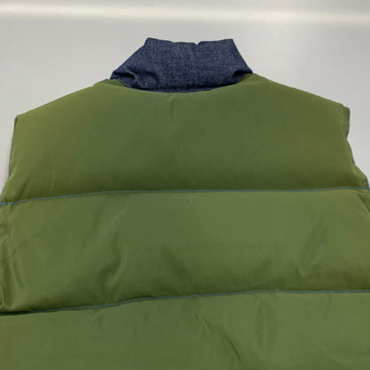 【中古品】【メンズ】 CRESCENT DOWN WORKS クレセントダウンワークス USA製 COLLAR BLOCK DOWN VEST カラー ブロック ダウン ベスト アウター 144-260825-cs-11-izu サイズ：M カラー：マルチ 万代Net店