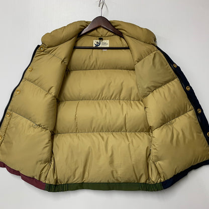 【中古品】【メンズ】 CRESCENT DOWN WORKS クレセントダウンワークス USA製 COLLAR BLOCK DOWN VEST カラー ブロック ダウン ベスト アウター 144-260825-cs-11-izu サイズ：M カラー：マルチ 万代Net店