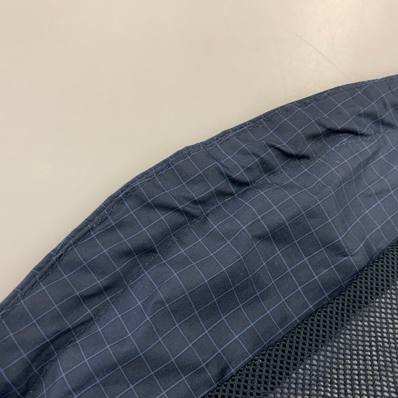 【中古品】【メンズ】 NIKE ナイキ GRAPH CHECK NYLON JACKET グラフ チェック ナイロン ジャケット アウター 148-260827-yn-03-izu サイズ：XL カラー：ネイビー 万代Net店