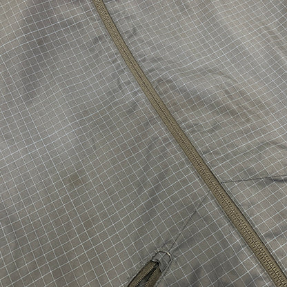 【中古品】【メンズ】 NIKE ナイキ GRAPH CHECK NYLON JACKET グラフ チェック ナイロン ジャケット アウター 148-260827-yn-03-izu サイズ：XL カラー：ネイビー 万代Net店