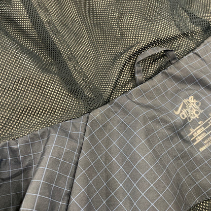 【中古品】【メンズ】 NIKE ナイキ GRAPH CHECK NYLON JACKET グラフ チェック ナイロン ジャケット アウター 148-260827-yn-03-izu サイズ：XL カラー：ネイビー 万代Net店