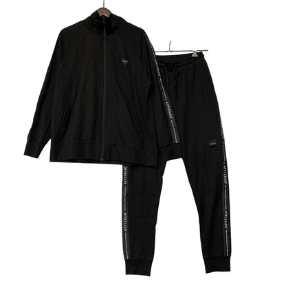 【中古品】【メンズ】 APPLEBUM アップルバム ELITE PERFORMANC SETUP JERSEY エリート パフォーマンス セットアップ ジャージ 142-260825-cs-10-izu サイズ：L カラー：ブラック 万代Net店