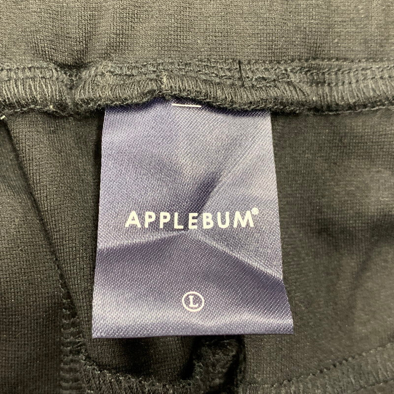 【中古品】【メンズ】 APPLEBUM アップルバム ELITE PERFORMANC SETUP JERSEY エリート パフォーマンス セットアップ ジャージ 142-260825-cs-10-izu サイズ：L カラー：ブラック 万代Net店