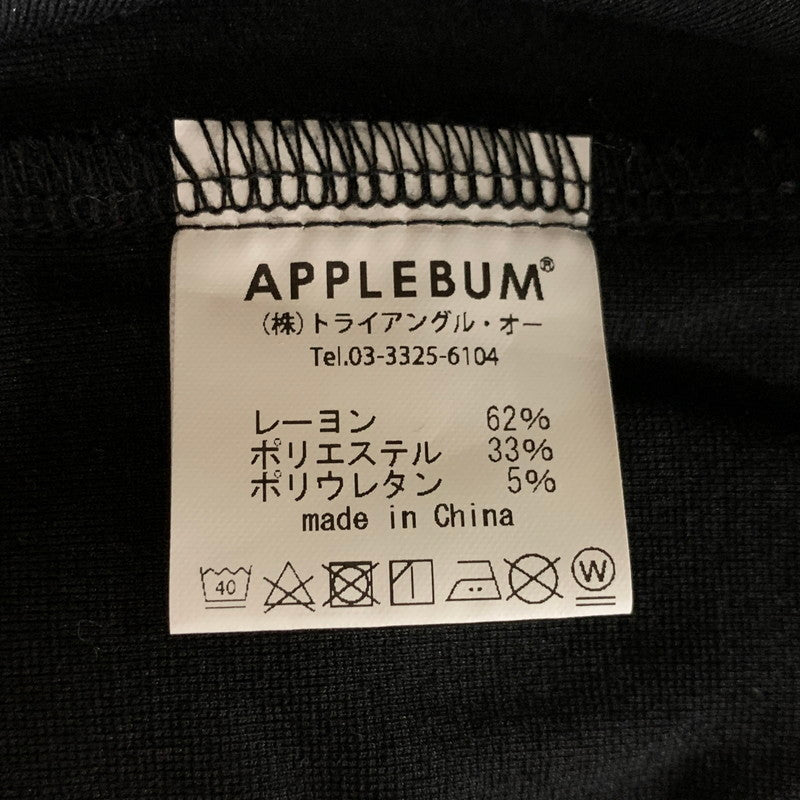 【中古品】【メンズ】 APPLEBUM アップルバム ELITE PERFORMANC SETUP JERSEY エリート パフォーマンス セットアップ ジャージ 142-260825-cs-10-izu サイズ：L カラー：ブラック 万代Net店