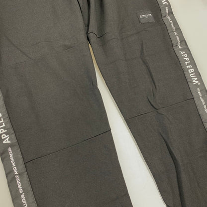 【中古品】【メンズ】 APPLEBUM アップルバム ELITE PERFORMANC SETUP JERSEY エリート パフォーマンス セットアップ ジャージ 142-260825-cs-10-izu サイズ：L カラー：ブラック 万代Net店