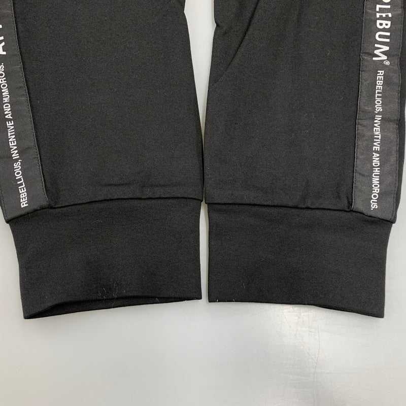 【中古品】【メンズ】 APPLEBUM アップルバム ELITE PERFORMANC SETUP JERSEY エリート パフォーマンス セットアップ ジャージ 142-260825-cs-10-izu サイズ：L カラー：ブラック 万代Net店