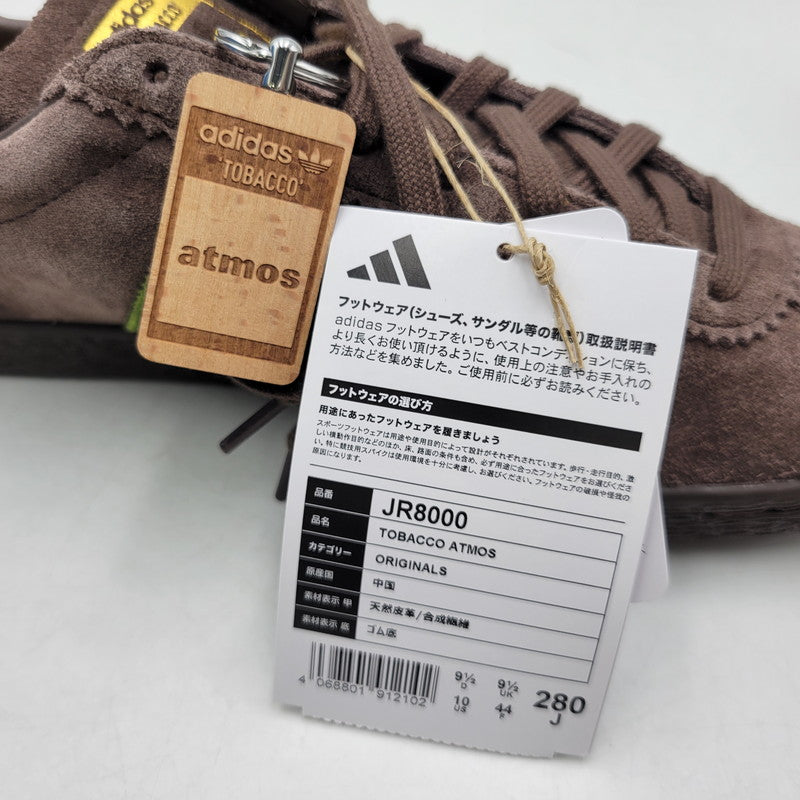 【中古美品】【メンズ】 ADIDAS アディダス× ATMOS アトモス TOBACCO "NENRIN" JR8000 タバコ スニーカー シューズ 靴 161-260826-ay-13-izu サイズ：28cm カラー：ブラウン 万代Net店