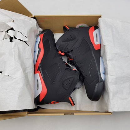 【中古美品】【メンズ】 NIKE ナイキ AIR JORDAN 6 RETRO "INFRARED SALESMAN" CT8529-001 エアジョーダン 6 レトロ スニーカー シューズ 靴 160-260826-ay-12-izu サイズ：28.5cm カラー：BLACK/LT CRIMSON 万代Net店