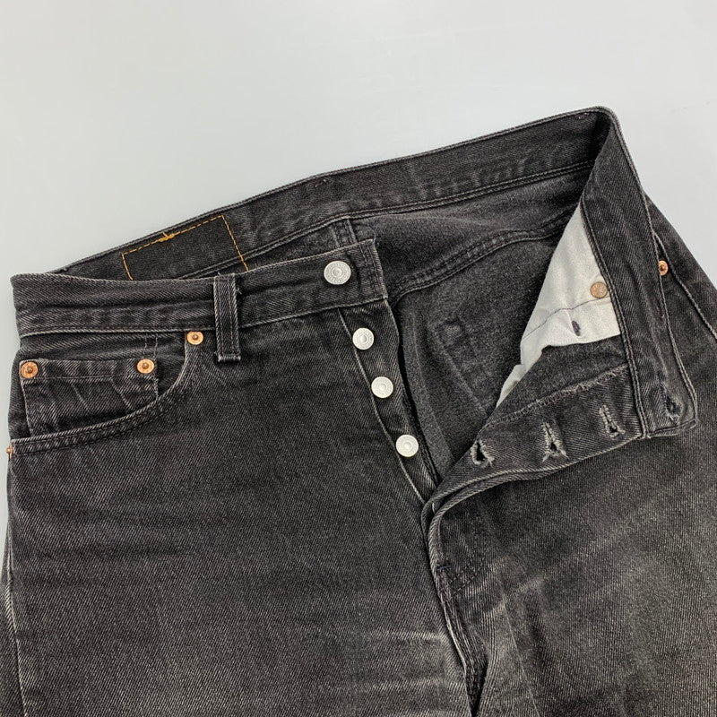 【中古品】【メンズ】 LEVI'S リーバイス 6501-0660 96年製 USA製 刻印544 90S 501 DENIM PANTS デニム パンツ ボトムス ズボン 157-260825-cs-09-izu サイズ：W30 L34 カラー：ブラック 万代Net店