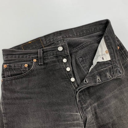 【中古品】【メンズ】 LEVI'S リーバイス 6501-0660 96年製 USA製 刻印544 90S 501 DENIM PANTS デニム パンツ ボトムス ズボン 157-260825-cs-09-izu サイズ：W30 L34 カラー：ブラック 万代Net店