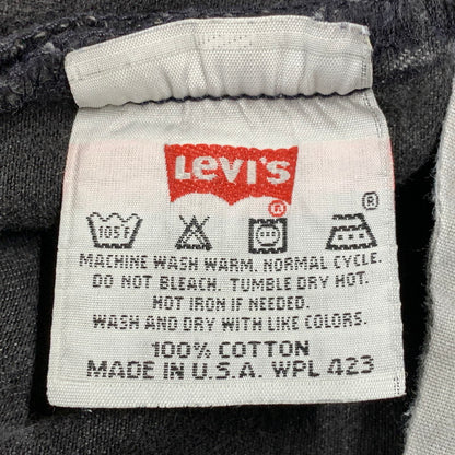 【中古品】【メンズ】 LEVI'S リーバイス 6501-0660 96年製 USA製 刻印544 90S 501 DENIM PANTS デニム パンツ ボトムス ズボン 157-260825-cs-09-izu サイズ：W30 L34 カラー：ブラック 万代Net店