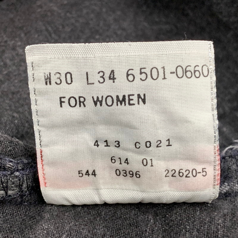 【中古品】【メンズ】 LEVI'S リーバイス 6501-0660 96年製 USA製 刻印544 90S 501 DENIM PANTS デニム パンツ ボトムス ズボン 157-260825-cs-09-izu サイズ：W30 L34 カラー：ブラック 万代Net店