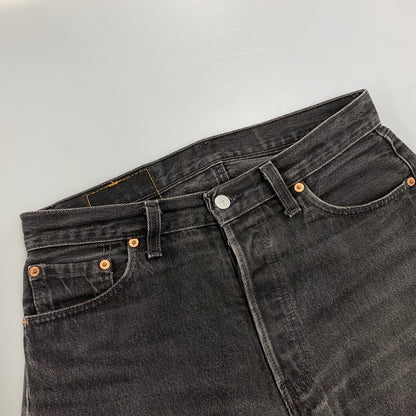 【中古品】【メンズ】 LEVI'S リーバイス 6501-0660 96年製 USA製 刻印544 90S 501 DENIM PANTS デニム パンツ ボトムス ズボン 157-260825-cs-09-izu サイズ：W30 L34 カラー：ブラック 万代Net店
