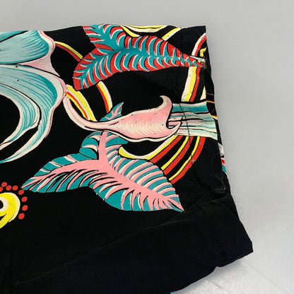 【現状渡し品】【メンズ】 SUN SURF サンサーフ RAYON HAWAIIAN SHIRT M32529 レーヨン ハワイアンシャツ 半袖 145-260903-as-40-izu サイズ：S カラー：ブラック系 万代Net店