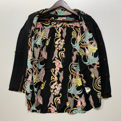 【現状渡し品】【メンズ】 SUN SURF サンサーフ RAYON HAWAIIAN SHIRT M32529 レーヨン ハワイアンシャツ 半袖 145-260903-as-40-izu サイズ：S カラー：ブラック系 万代Net店
