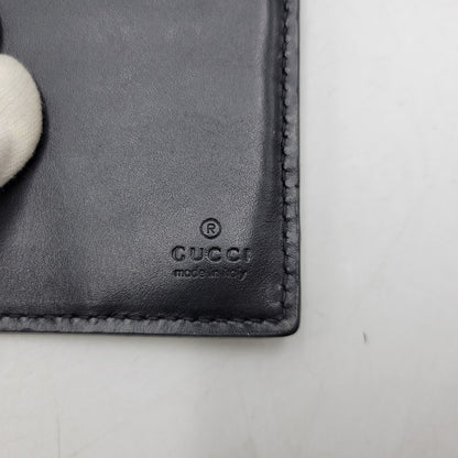 【中古品】【メンズ/レディース】 GUCCI グッチ 481727 2149 グッチ ドリアン グッチシマ ロングウォレット 長財布 181-260903-as-25-izu カラー：ブラック 万代Net店