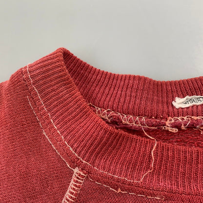 【現状渡し品】【メンズ】 USED UNIVERSITY SOUTHERN CALIFORNIA RAGLAN S S SWEAT SHIRT ラグラン ショートスリーブ スウェット シャツ トップス 半袖 146-260827-cs-03-izu サイズ：不明 カラー：レッド 万代Net店