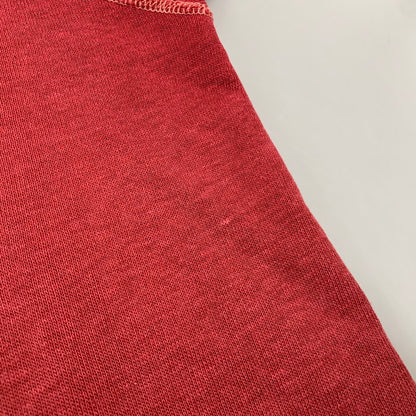 【現状渡し品】【メンズ】 USED UNIVERSITY SOUTHERN CALIFORNIA RAGLAN S S SWEAT SHIRT ラグラン ショートスリーブ スウェット シャツ トップス 半袖 146-260827-cs-03-izu サイズ：不明 カラー：レッド 万代Net店