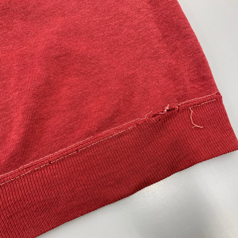 【現状渡し品】【メンズ】 USED UNIVERSITY SOUTHERN CALIFORNIA RAGLAN S S SWEAT SHIRT ラグラン ショートスリーブ スウェット シャツ トップス 半袖 146-260827-cs-03-izu サイズ：不明 カラー：レッド 万代Net店