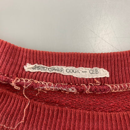 【現状渡し品】【メンズ】 USED UNIVERSITY SOUTHERN CALIFORNIA RAGLAN S S SWEAT SHIRT ラグラン ショートスリーブ スウェット シャツ トップス 半袖 146-260827-cs-03-izu サイズ：不明 カラー：レッド 万代Net店